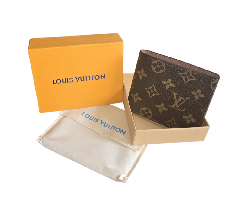 Inspired by Louis Vuitton — Classic Monogram Card Wallet